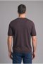 100% Cotton Standard Fit Henley Collar Striped Short Sleeve Knitwear T-Shirt I2753Ax26Hs - 4