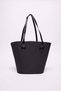 Women's Leather Strap Straw Shoulder Bag - 4