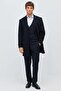 Men's Swallow Collar Short Coat with Side Pockets - 7