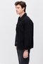 Men's Wide Cut Denim Jacket with Pockets - 4