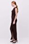 Women's Slit Detailed Dress - 4
