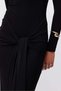 Women's Maxi Dress with Waist Tie Detail - 7