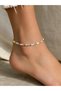 Colorful Cylinder Beaded Anklet 24+3cm Acr9937