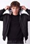 Men's Hooded Bomber Jacket