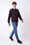 Men's Crew Neck Long Sleeve Sweatshirt - 2