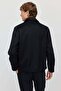 Men's Classic Collar Zippered Coat - 7