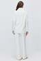 Women's Elastic Waist Wide Leg Knitted Trousers - 3