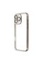 Apple iphone 16 pro max case with razer lens silicone - titanium grey - 2
