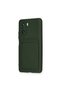 Xiaomi Poco F3 Case Kelvin Silicone with Business Card - Dark Green - 3