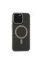 Apple iphone 15 pro max case lodos magneticsafe matte cover - titan grey