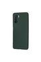 Xiaomi poco f3 case nano inner velvet silicone - dark green - 2