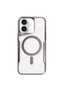 Apple iphone 16 case boyi magsafe silicone cover - titan grey