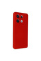 حافظة هاتف Xiaomi Redmi Note 13 Pro 5G مصنوعة من السيليكون المخملي الداخلي - أحمر - 2