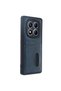 Xiaomi Redmi Note 14 Pro 5g Case Sara Leather Case with Business Card - Navy Blue - 2