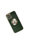 Apple iphone 12 pro max case store silicone - green - 3