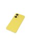 Realme C55 Case Nano Velvet Silicone - Yellow - 3