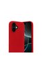 Apple iPhone 17 Nano Inside Velvet Silicone - Red - 2
