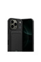 Apple iPhone 17 Pro Kelvin Silicone with Business Card Holder - Black - 2