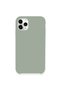 Apple iphone 11 pro max case launch elegant silicone - light grey