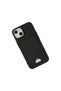 Apple iPhone 14 Plus Case Kelvin Silicone with Business Card Holder - Black - 3