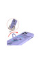 Xiaomi Redmi 13 4g Case Zuma with Business Card and Ring Silicone - Lilac - 2