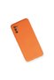 Samsung galaxy a03s case nano inner velvet silicone - orange - 3