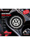Silicone Cup Holder Coaster Set of 2 In-Car Cup Coaster Accessory with Vw Logo 72mm