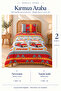 |   Red Car |   Cotton Single Duvet Cover Set |   Duvet Cover 1 Piece Pillowcase |   Without Sheets | - 2