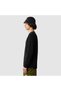 M L/S SIMPLE DOME TEE Black - 6