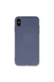 Apple iphone xs max case nano inner velvet silicone - grey