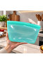 Lush 1500 ml Air and Liquid Leak Proof Ziplock Silicone Storage Bag, 100% Platinum Silicone, Bpa Free, Microwave and Freezer Safe, Reusable Food Storage Bag, Lm0011/12 - 2