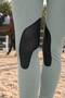 Women's leather detailed riding pants mint green - 6