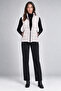 Women's Nova Fabric Stand Collar Water and Wind Resistant Lined Inflatable Stone Vest - 3