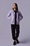 Defy's Women's Oversize Hooded Zipper Pocket Sweatshirt - 3