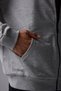 Defy's Men's Oversize Hooded Zipper Pocket Sweatshirt - 2