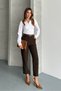 Belted Trousers with Pencil Pockets and Back Pocket Detail - 3