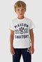 Boy's White Tshirt - 2