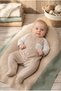 Baby Romper with Striped Booties - 2