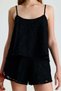 Onyx Lace Shorts and Blouse Black Set - 3