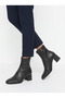 Black Skin Women's Stretch Boots - 5