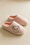 Women's Powder Teddy Bear Furry House Slippers Bynday01 - 6