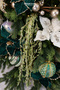 Christmas Ornament Leafy Pendant Lamp Branch Green 110 cm
