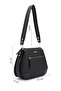 DARK BLUE Gön Medium Size Women's Shoulder Bag Q6855 - 3