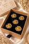 Daisy Patterned Button (5 Pieces) - 2