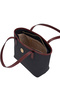 Us3075 Model Women's Shoulder Bag - Navy Blue and Claret Red - 5