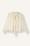 Oversized Scarf Collar Chiffon Long Sleeve Blouse I4908Ax26Au - 5