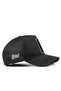 Black Baseball Cap with Horse Logo - 2