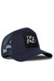 The End Logo Navy Blue Trucker Hat