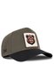 Bear Logo Black-Khaki Baseball Premium Cap