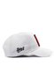 White Baseball Cap with Leopard Logo - 2